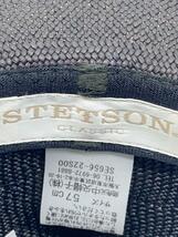 STETSON◆Flat Whippet panama/中折れハット/-/BLK/メンズ/SE656-232S00//_画像5