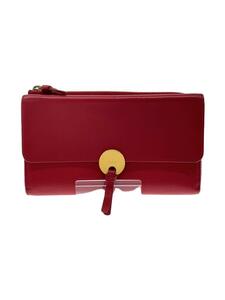 Chloe◆長財布/レザー/RED/レディース