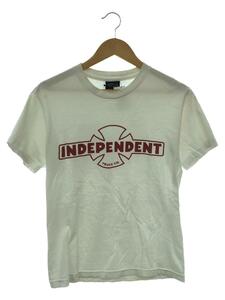 NHS/INDEPENDENTロゴ/Tシャツ/WHT/プリント