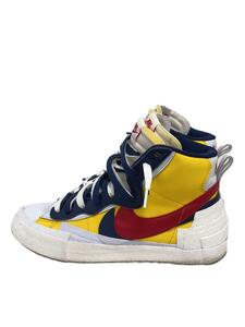 NIKE◆BLAZER MID SACAI/ブレーザーミッドサカイ/イエロー/BV0072-700/27cm/YLW