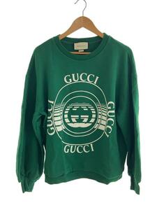 GUCCI◆スウェット/M/コットン/GRN/631695 XJCRR