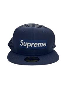 Supreme◆キャップ/7 1/2/コットン/NVY/無地/メンズ/G2702032023