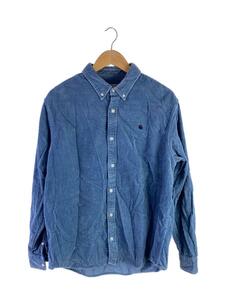 Carhartt◆L/S MADISON CORD SHIRT/長袖シャツ/XL/コットン/ブルー