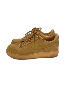 NIKE◆AIR FORCE 1 07 WB/エアフォース/キャメル/CJ9179-200/27cm/CML/コットン