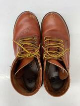 RED WING◆レースアップブーツ・6インチクラシックプレーントゥ/26cm/BRW/レザー_画像3