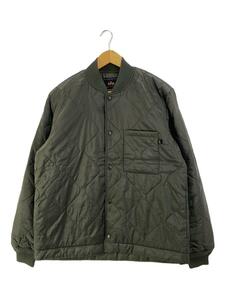 ALPHA INDUSTRIES◆キルトライナージャケット/L/ナイロン/KHK/CWU-9P/TA0693-076