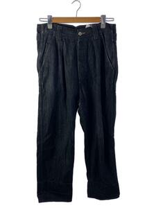 MHL.◆CANTON LIGHT DENIM PANT/ボトム/31/デニム/BLK/596-1140504