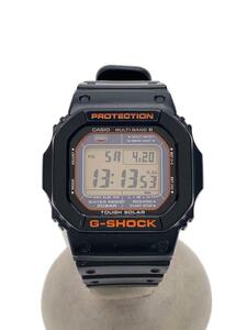 CASIO◆ソーラー腕時計・G-SHOCK/デジタル/BLK/BLK