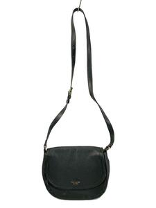 kate spade new york◆ショルダーバッグ/レザー/BLK