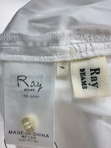 RAY BEAMS◆23SS/ビスチェレイヤードプルオーバー/半袖ブラウス/1/コットン/WHT/61-01-0087-370_画像3