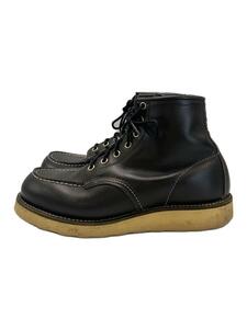 RED WING◆レースアップブーツ/US7/BLK