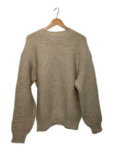 UNUSED◆22AW/3G crewneck sweater/セーター(厚手)/3/ウール/IVO/US2286