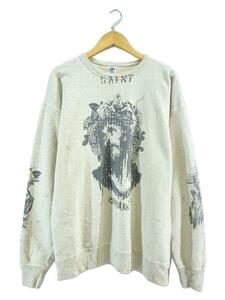 SAINT MICHAEL◆スウェット/XL/コットン/GRY/SM-S22-0000-078