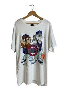 TULTEX◆Tシャツ/XL/コットン/WHT/NUGGETS/Looney Tunes