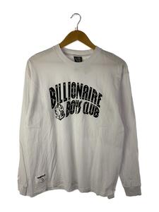 BILLIONAIRE BOYS CLUB◆長袖Tシャツ/M/コットン/WHT/BBCJP233T007