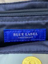 BLUE LABEL CRESTBRIDGE◆トートバッグ/クレストブリッジチェック/-/BLU/チェック/55113-503-24_画像5