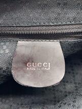 GUCCI◆トートバッグ/ナイロン/BLK/001・1998・0508/内側/底使用感有_画像5