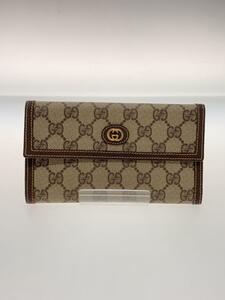 GUCCI◆長財布/-/BRW/総柄/レディース