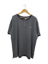 POLO SPORT◆90s/ヘンリーネックカットソー/XL/コットン/NVY_画像1