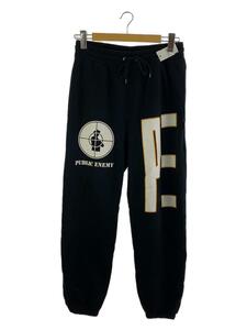 NEIGHBORHOOD◆NH X PUBLIC ENEMY/SWEATPANTS/M/コットン/BLK/プリント/232UWNH-PTM01