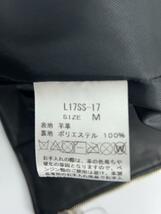 LIDNM◆シングルライダースジャケット/M/レザー/L17SS-17_画像4