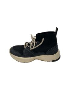 COACH◆HIGH TOP KNIT SNEAKER/ハイカットスニーカー/23cm/ブラック/G4708