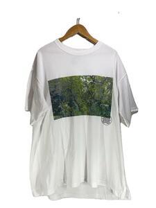 FACETASM◆FOREST BIG TEE/Tシャツ/5/コットン/WHT/プリント