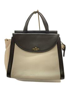 kate spade new york◆ショルダーバッグ/レザー/GRY/PXRU6469