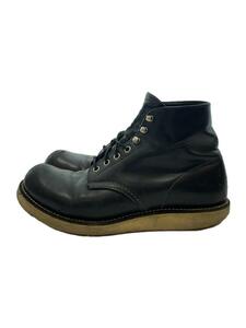 RED WING◆レースアップブーツ/US9/BLK/牛革/8165