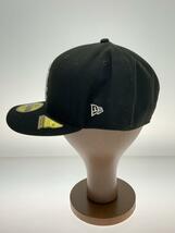 NEW ERA◆MLB/シカゴホワイトソックス/キャップ/7 5/8/ポリエステル/BLK/メンズ_画像2