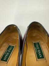 COLE HAAN◆タッセルローファー/US7/BRD/レザー/USA製_画像8