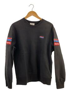 Supreme◆19AW/Honda Fox Racing Crewneck/スウェット/M/コットン/BLK