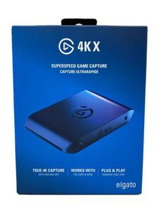 elgato◆パソコン周辺機器/GAME CAPTURE 4K X/10GBH9901/キャプチャーボード