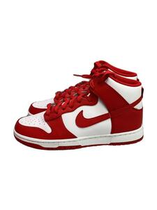 NIKE◆DUNK HIGH/ダンク ハイ/27.5cm/RED/Championship White and Red//