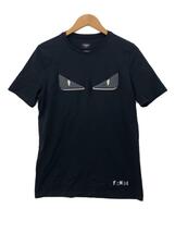FENDI◆shadow monster eye/Tシャツ/48/コットン/BLK/FY0828A1BE_画像1