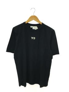 Y-3◆Tシャツ/S/コットン/BLK/HG6091//