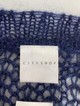 CITYSHOP◆21AW/MOHAIR AZEニット/セーター(厚手)/ナイロン/NVY/21-080-042-5101-3-0//_画像3