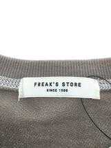 FREAK’S STORE◆ノースリーブカットソー/ベスト/FREE/コットン/BRW/313-888-03970//_画像3