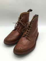 Tricker’s◆レースアップブーツ/MALTONサイズ:7/BRW/レザー/M2508//_画像2