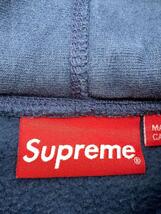 Supreme◆18AW/S logo hooded sweatshirt/パーカー/S/コットン/NVY//_画像3