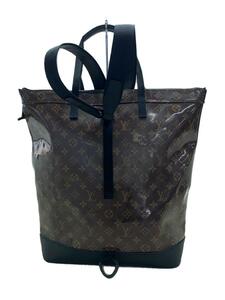 LOUIS VUITTON◆ジップドトート_モノグラム・グレーズ_BRW/PVC/BRW/総柄/M43890//