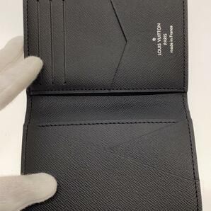 LOUIS VUITTON◆オーガナイザー・ドゥ・ポッシュ_ダミエ・コバルト_NVY/レザー/BLK/メンズ/N63210//の画像4