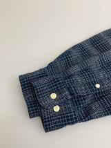 Barbour◆21AW/TAILORED FIT チェックシャツ/長袖シャツ/M/コットン/NVY/2102246//_画像5