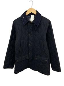 Barbour◆17AW/ビデイルSLウール/BEDALE/キルティングジャケット/36/ウール/NVY/1702479//