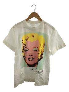 90s～/Andy Warhol/マリリンモンロー/Tシャツ/L/コットン/WHT//