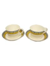 WEDGWOOD◆カップ&ソーサー/2点セット/WHT/ミストラル/MISTRAL//_画像1