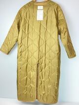 HYKE◆QUILTED LINER COAT/キルティング/ライナーコート/1/ナイロン/KHK/202-17242/カーキ_画像2