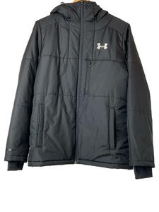 UNDER ARMOUR◆ジャケット/M/ポリエステル/BLK/1347226