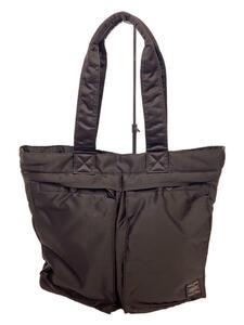 PORTER◆TANKER TOTE BAG/トートバッグ/ナイロン/ブラック/622-76994