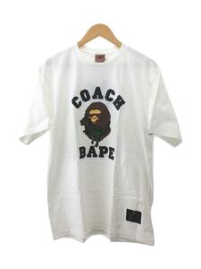 A BATHING APE◆Tシャツ/XL/コットン/WHT/001TEG231901X